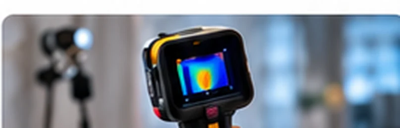 Thermografiekamera bei der Leckortung